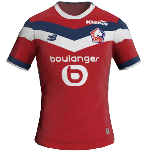 Equipación Local 2D del Lille