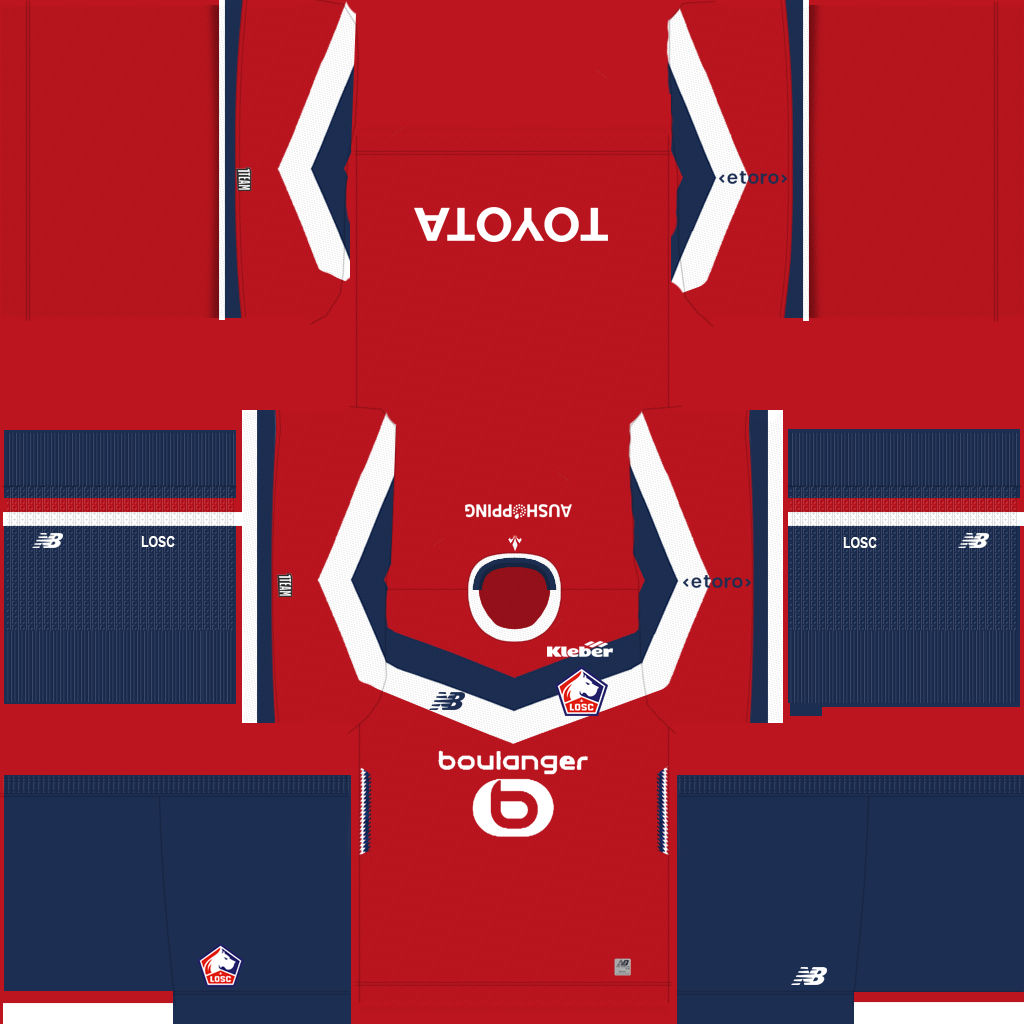 Equipación Local 3D del Lille