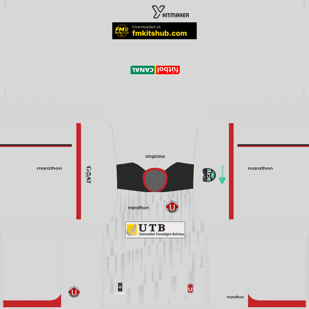 Equipación Local 3D del Universitario de Vinto