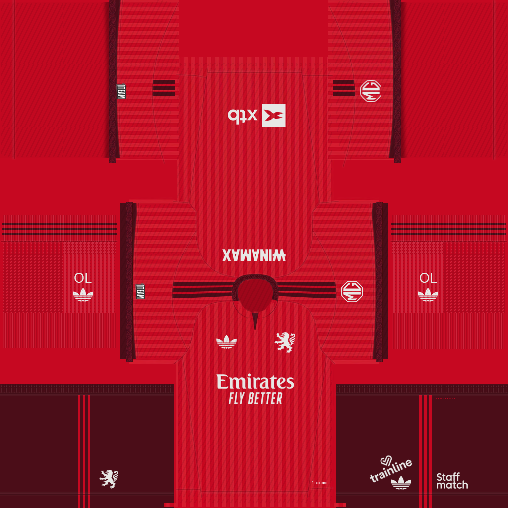 Equipación Visitante 3D del Lyon