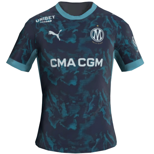 Uniforme Reserva 2D do Marseille