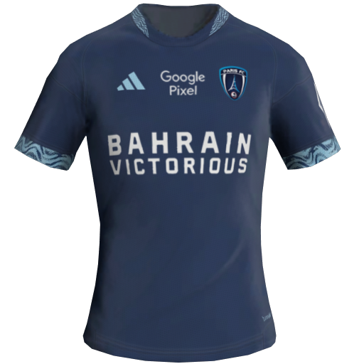 Equipación Local 2D del Paris FC