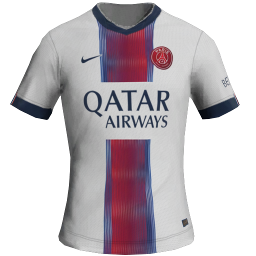 Equipación Visitante 2D del Paris Saint-Germain