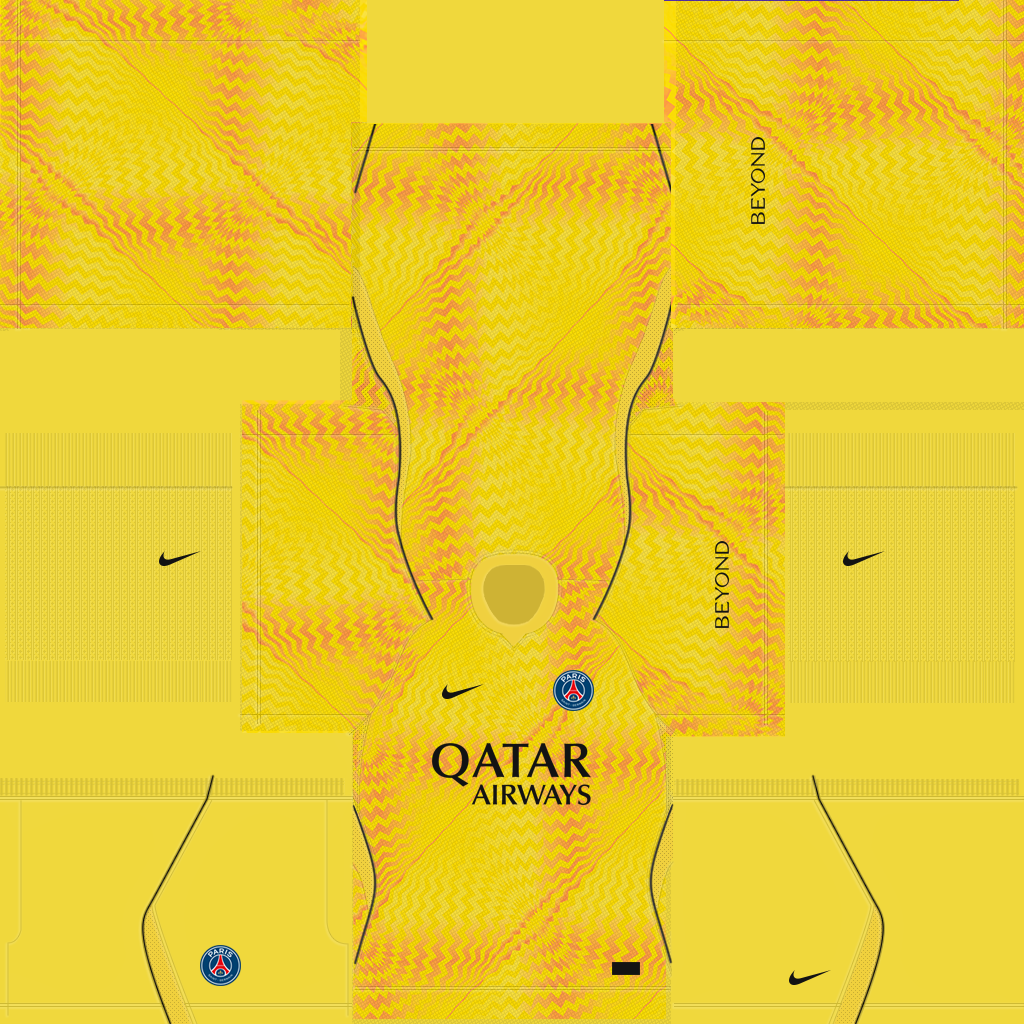 Equipación Visitante Portero del Paris Saint-Germain