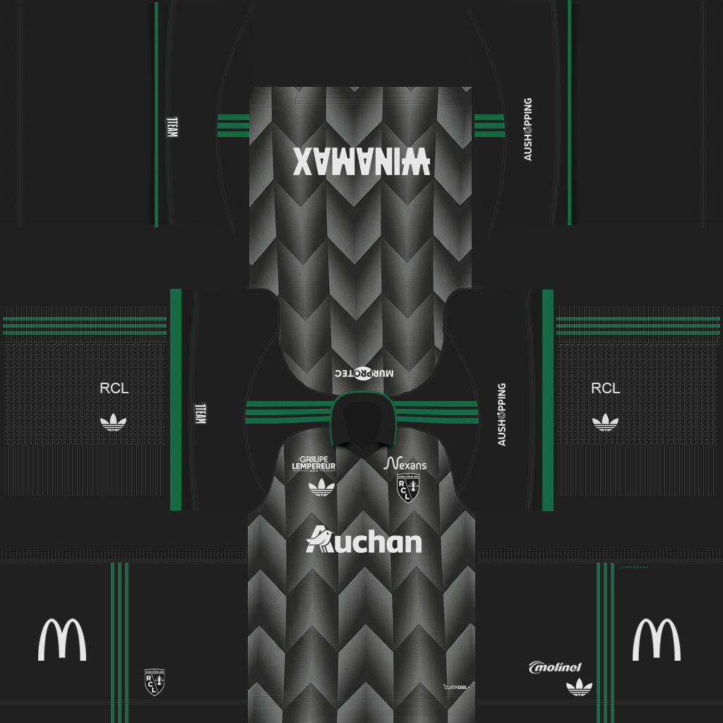 Uniforme Reserva 3D do Lens