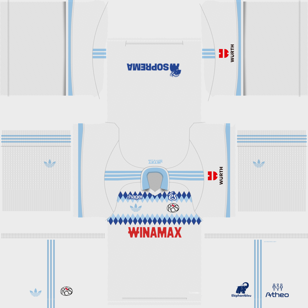 Strasbourg Away 3D kit