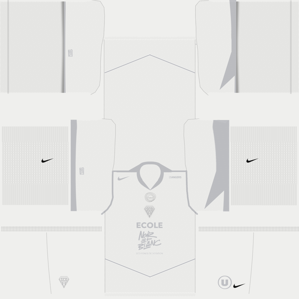 Uniforme Reserva 3D do Angers