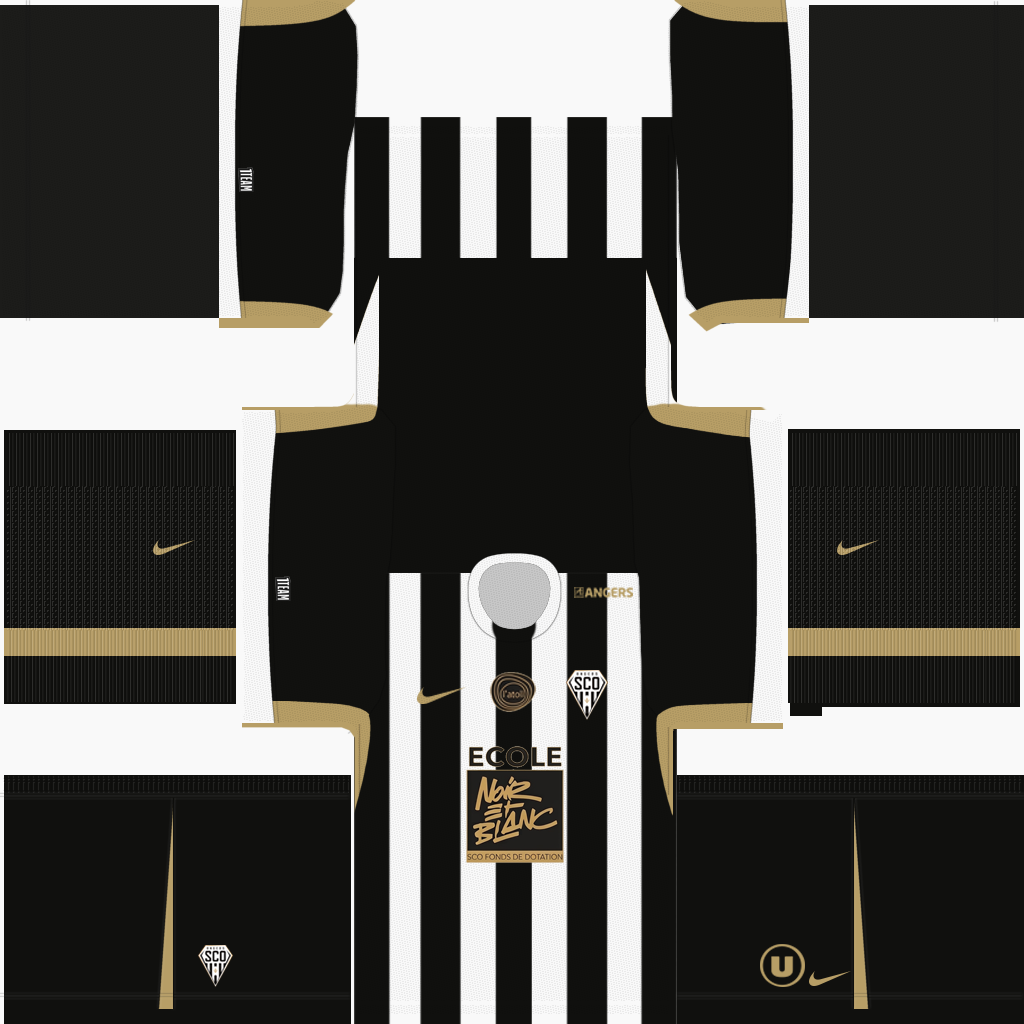 Uniforme Principal 3D do Angers
