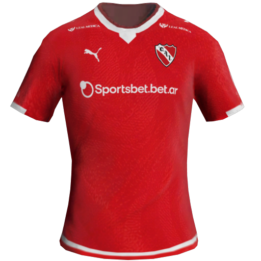 Independiente İç Saha 2D forması