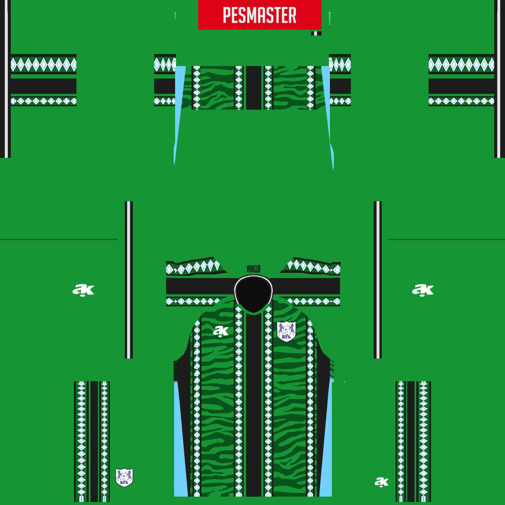Botswana Away GK kit