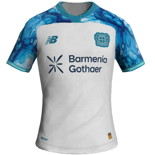 Uniforme Reserva 2D do Bayer Leverkusen