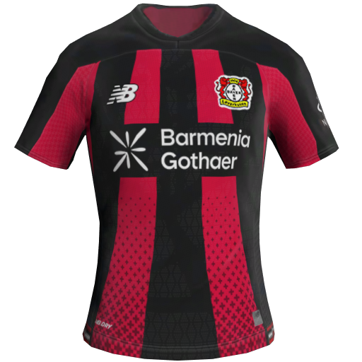 Uniforme Principal 2D do Bayer Leverkusen