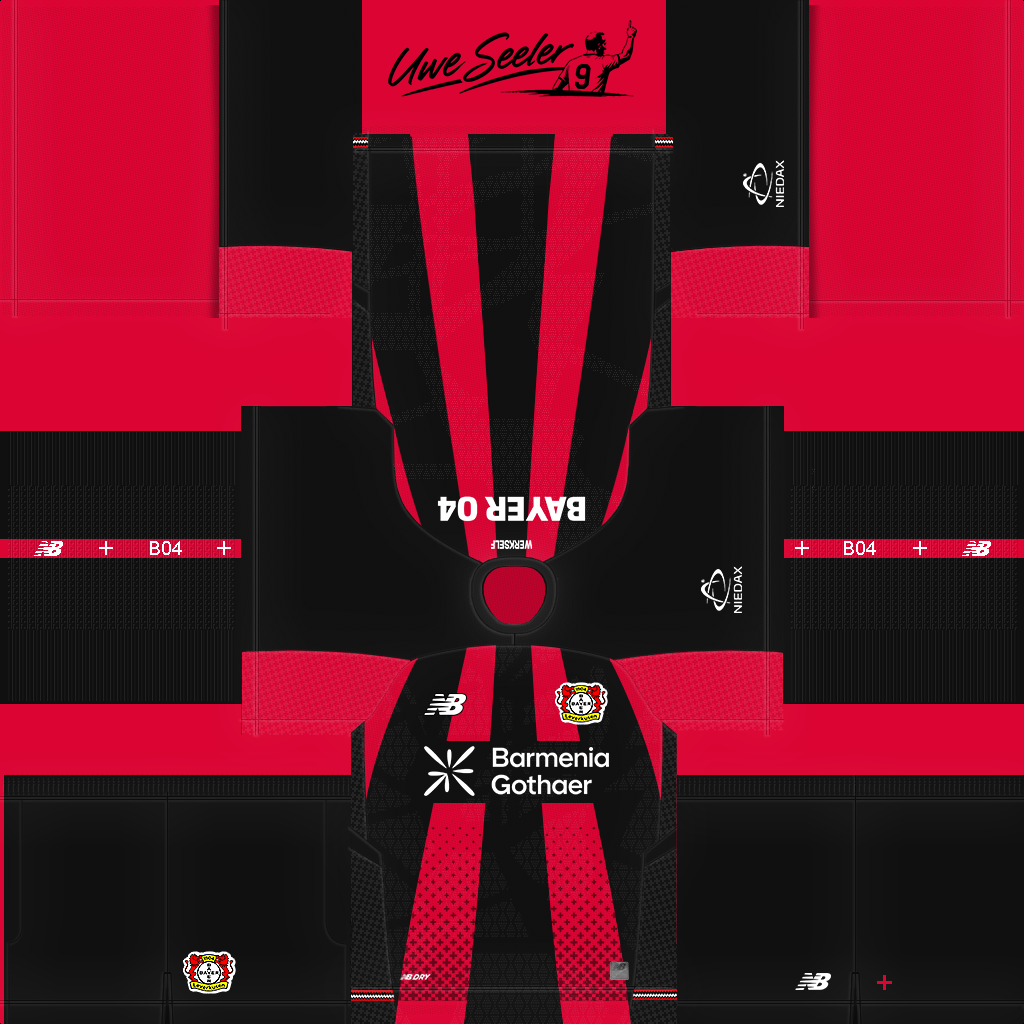 Uniforme Principal 3D do Bayer Leverkusen