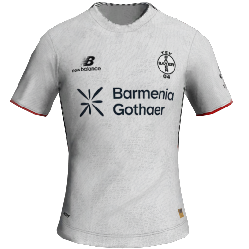 Uniforme Terceiro 2D do Bayer Leverkusen