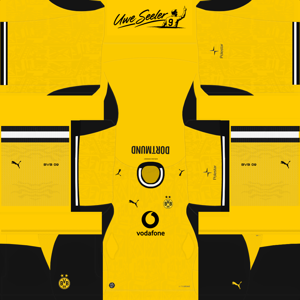 Equipación Local 3D del Dortmund