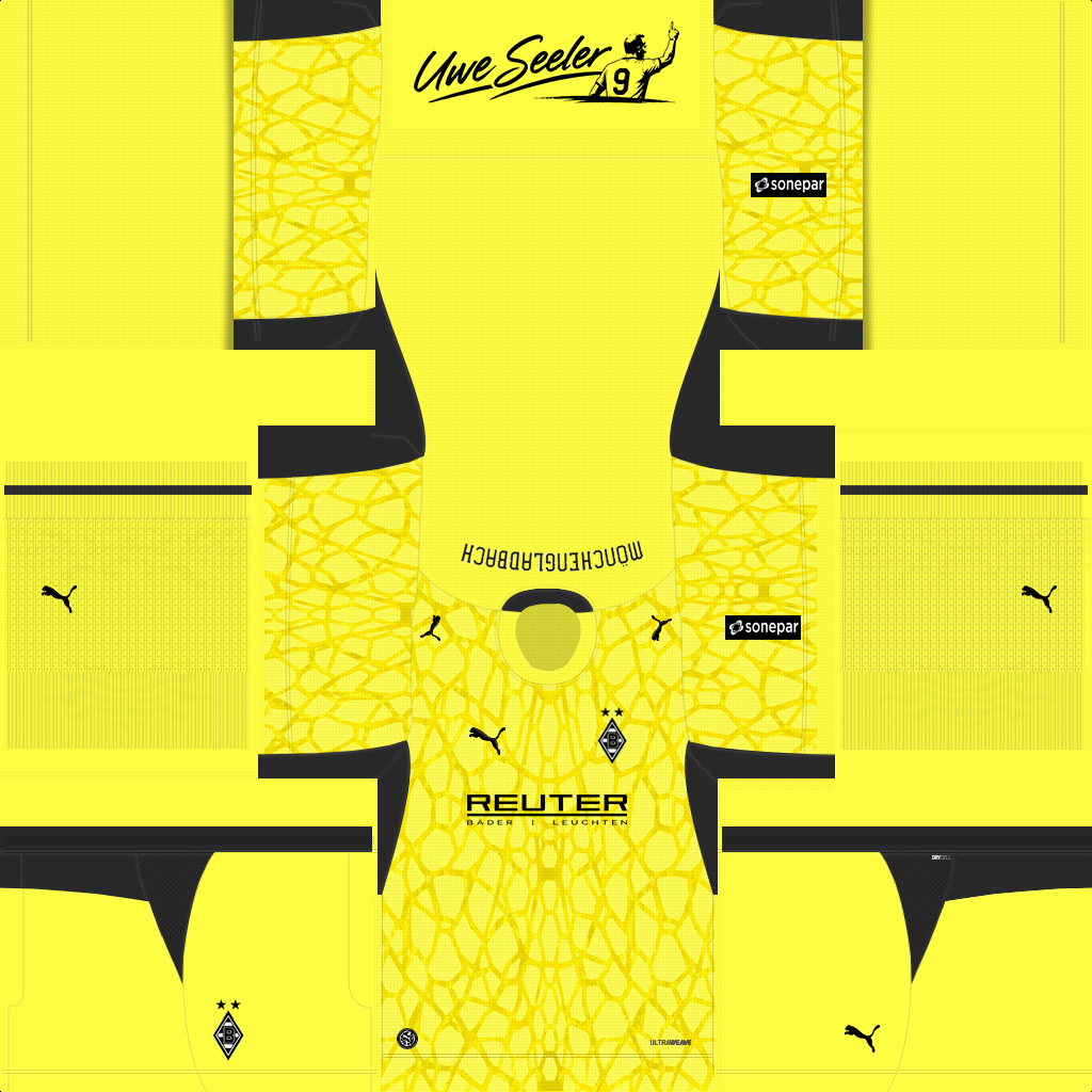 Equipación Local Portero del Gladbach
