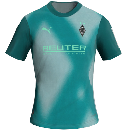 Equipación Tercera 2D del Gladbach
