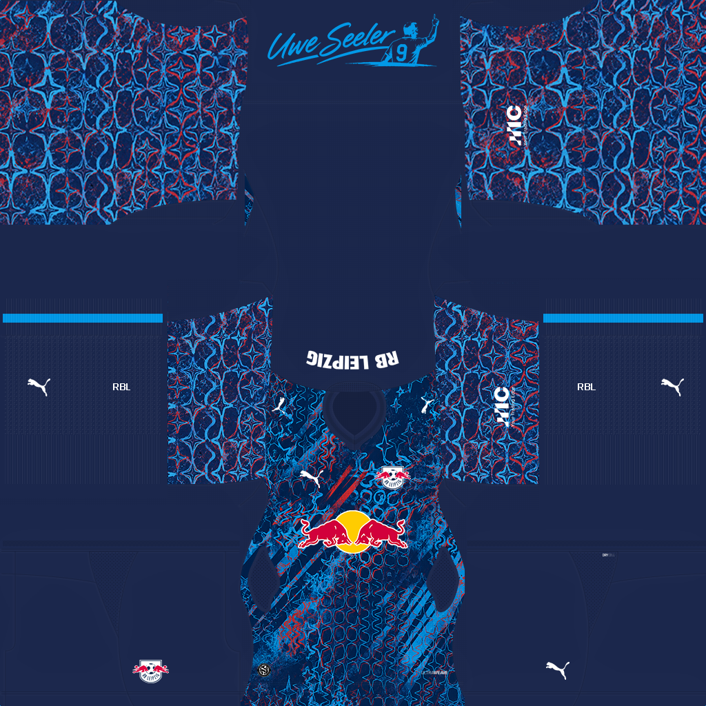 Equipación Tercera 3D del RB Leipzig