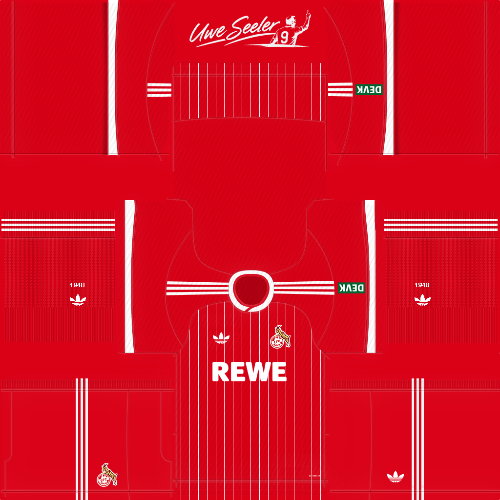 FC Köln Away 3D kit