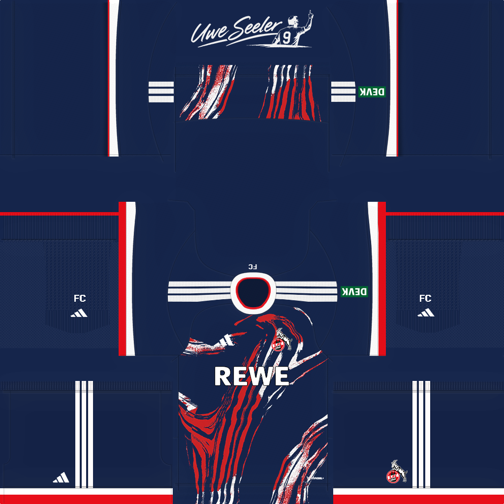 FC Köln Third 3D kit