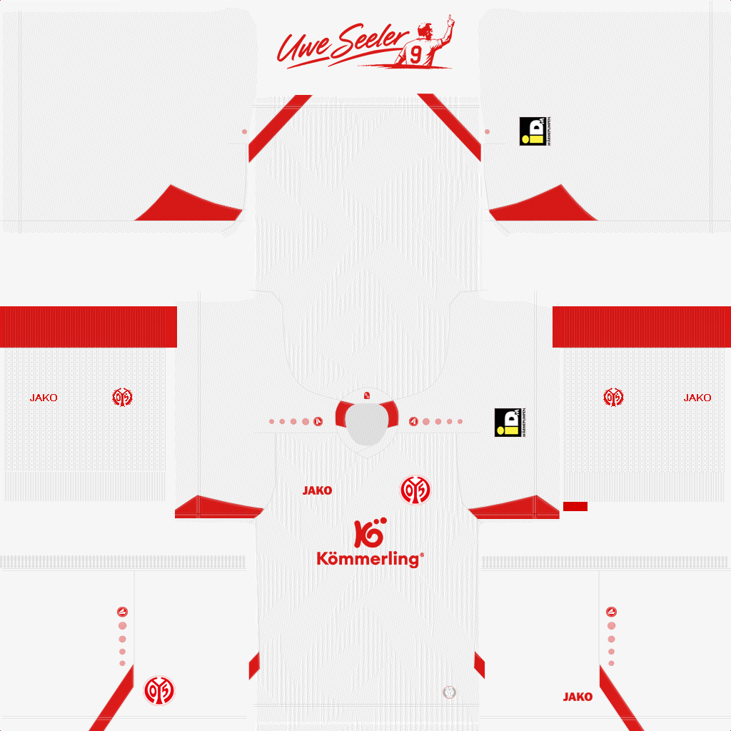 Mainz 05 Away 3D kit