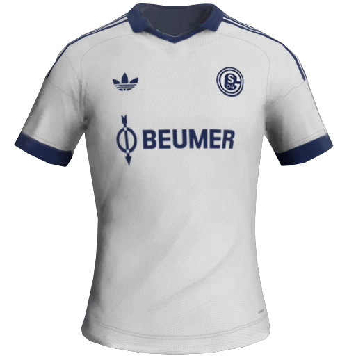 Equipación Visitante 2D del Schalke 04