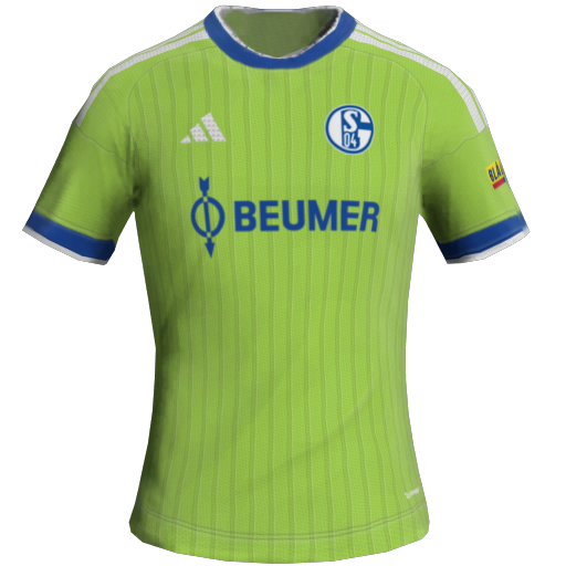 Equipación Tercera 2D del Schalke 04