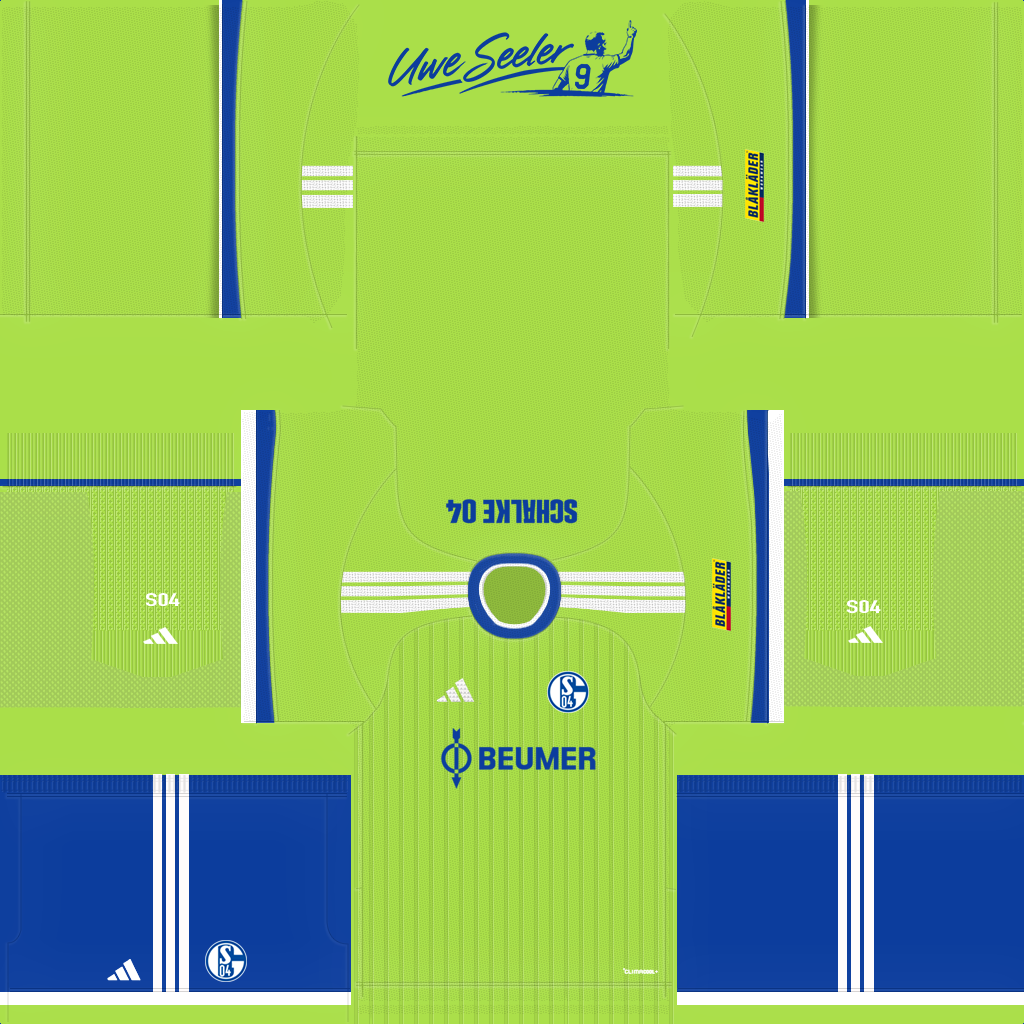 Equipación Tercera 3D del Schalke 04
