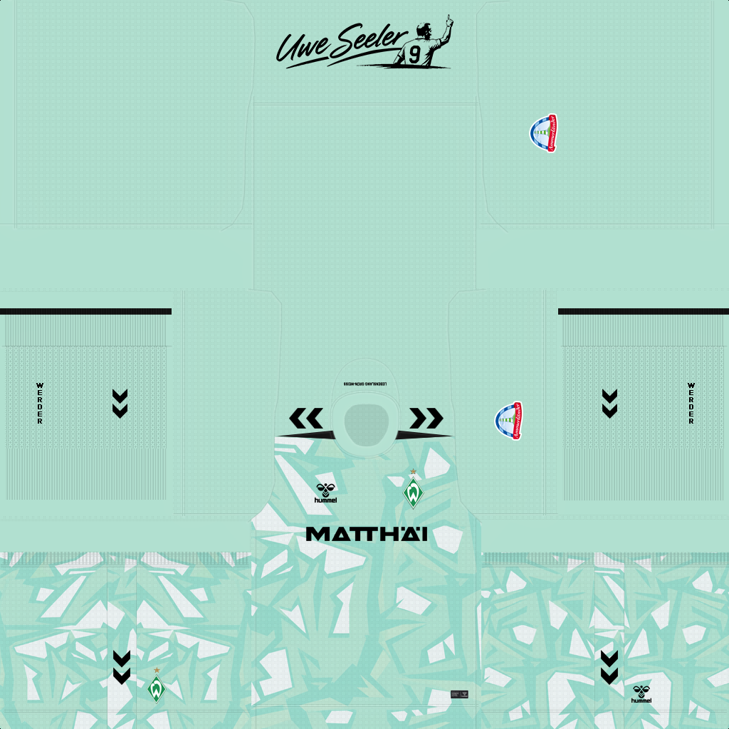 Werder Bremen Third GK kit