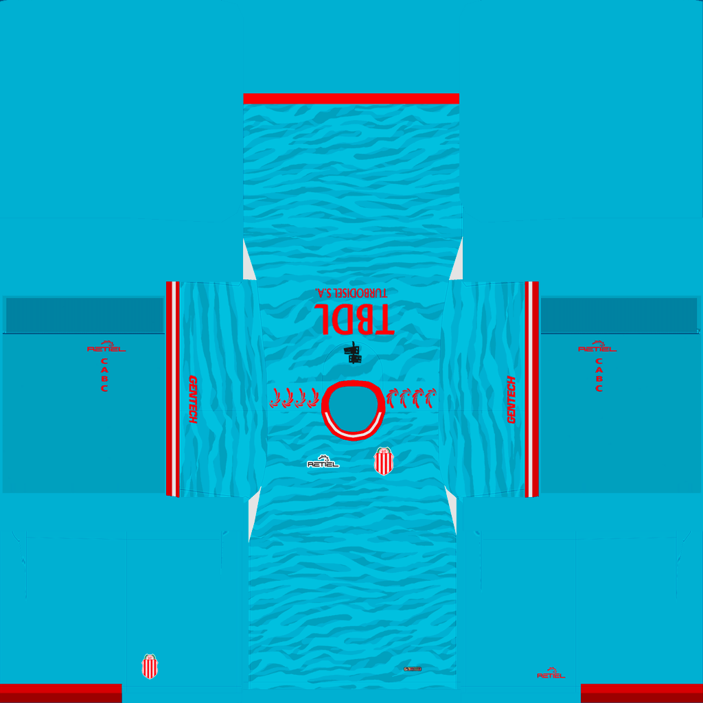 Equipación Tercera Portero del Barracas Central