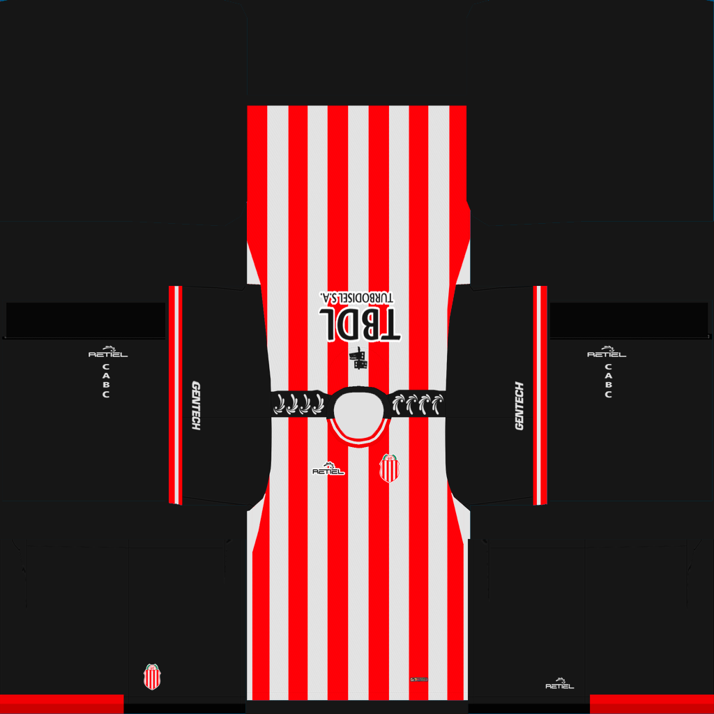 Equipación Local 3D del Barracas Central