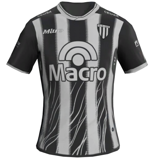 Equipación Local 2D del Gimnasia (Mendoza)