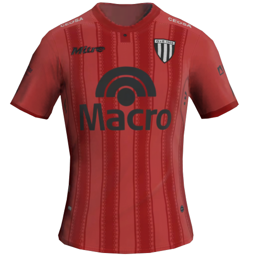 Equipación Tercera 2D del Gimnasia (Mendoza)