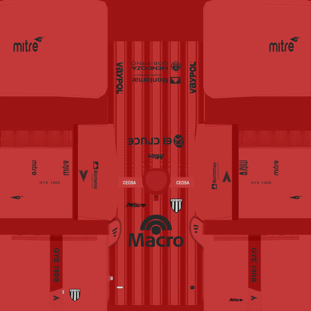 Equipación Tercera 3D del Gimnasia (Mendoza)