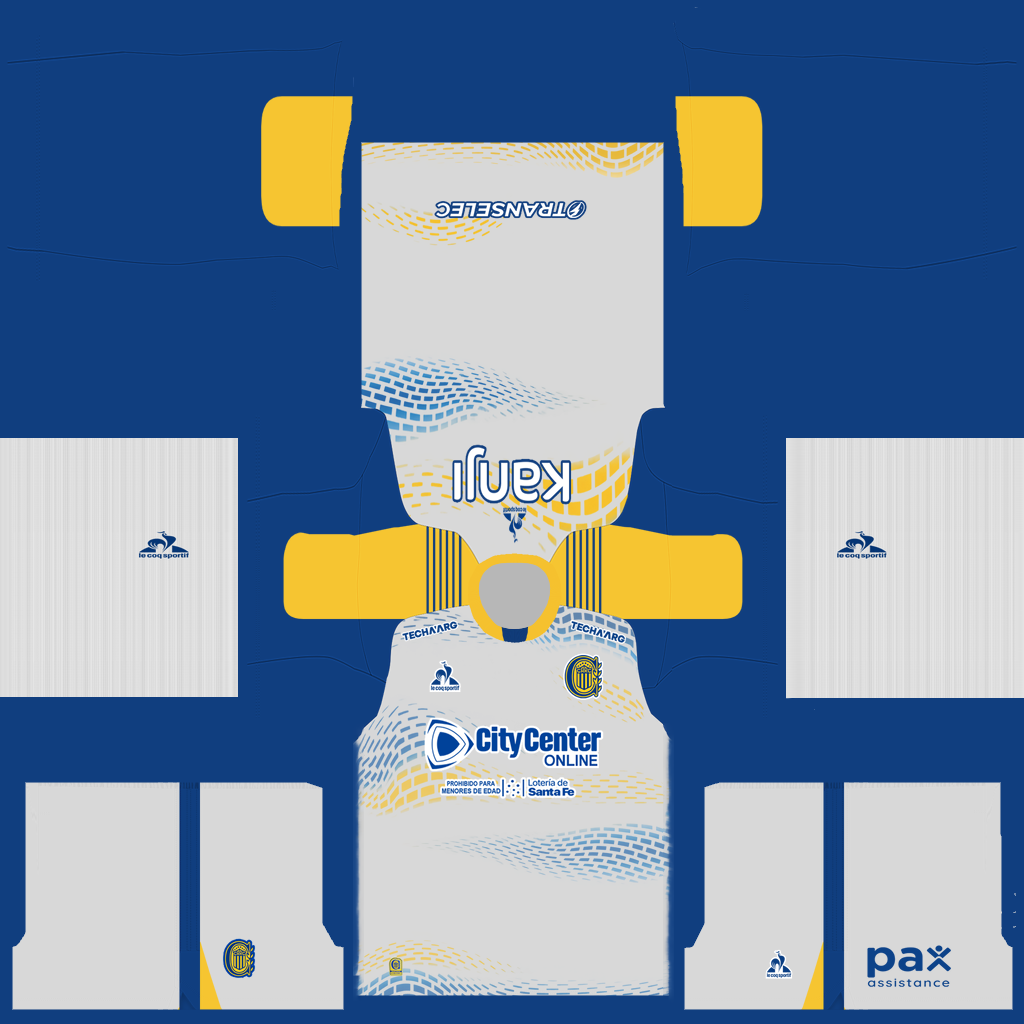 Rosario Central Deplasman 3D forması