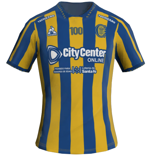 Rosario Central İç Saha 2D forması