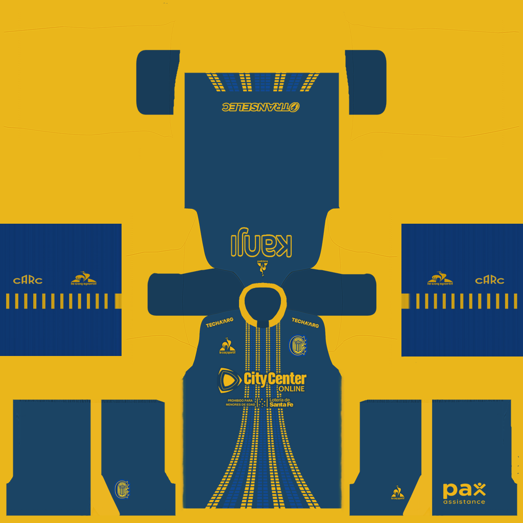 Rosario Central Üçüncü 3D forması
