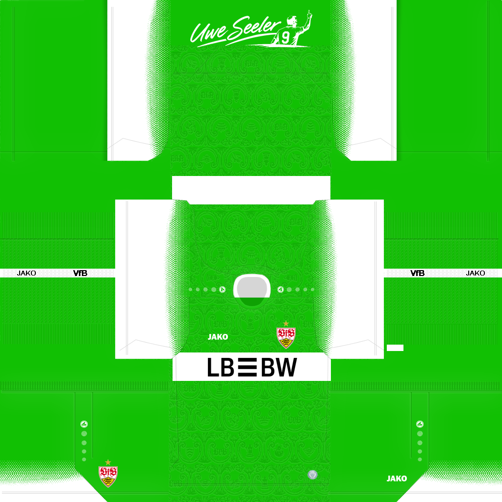 Equipación Visitante Portero del Stuttgart