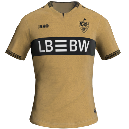 Equipación Tercera 2D del Stuttgart