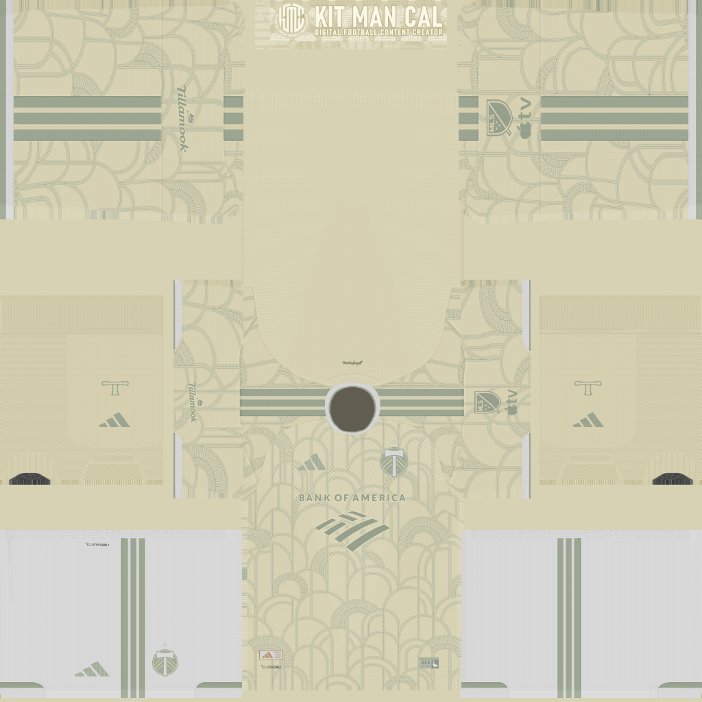 Portland Timbers Away 3D kit