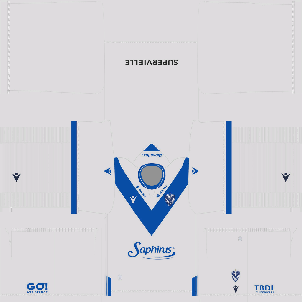 Vélez İç Saha 3D forması
