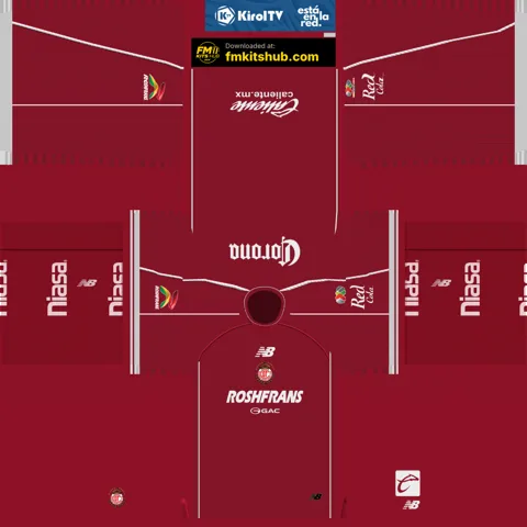 Deportivo Toluca Home 3D kit