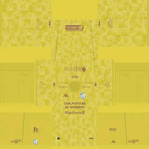 Equipación Tercera Portero del Atlético Tucumán