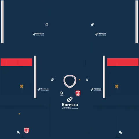 Noordwijk Away 3D kit