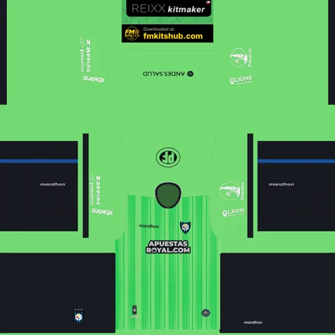 Huachipato Third 3D kit
