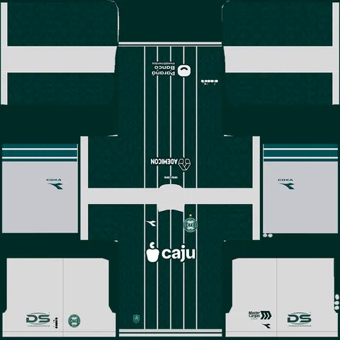 Maillot Extérieur 3D Coritiba