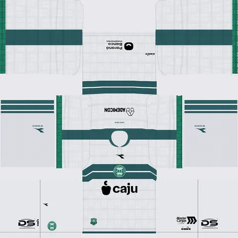Maillot Domicile 3D Coritiba