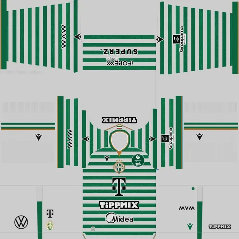 Ferencvárosi TC İç Saha 3D forması