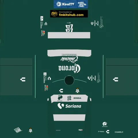 Santos Laguna Home 3D kit