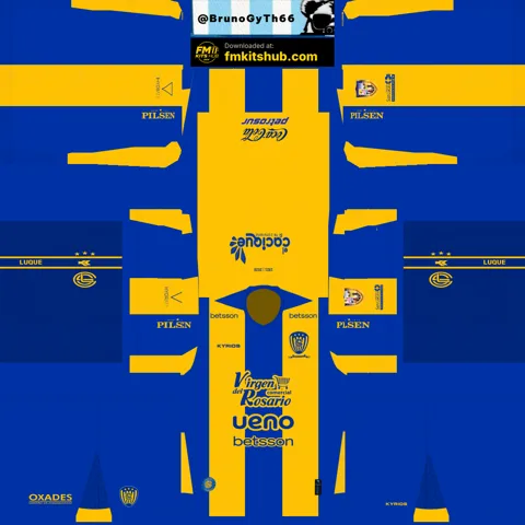 Sportivo Luqueño Home 3D kit